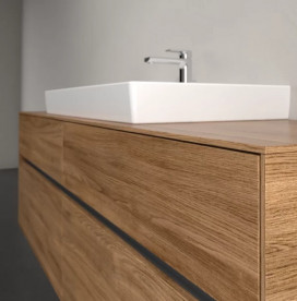 Тумба под раковину Villeroy & Boch Collaro 160х50 см ДСП дуб канзас C02800RH