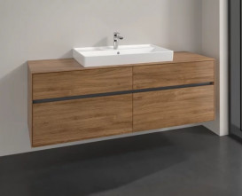 Тумба под раковину Villeroy & Boch Collaro 160х50 см ДСП дуб канзас C02800RH