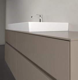 Тумба под раковину Villeroy & Boch Collaro 160х50 см ДСП трюфель серый C02900VG