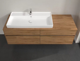 Тумба под раковину Villeroy & Boch Collaro 160х50 см ДСП дуб канзас C02900RH