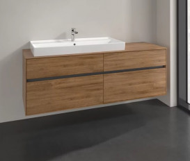 Тумба под раковину Villeroy & Boch Collaro 160х50 см ДСП дуб канзас C02900RH