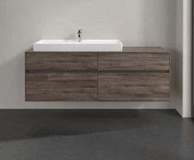 Тумба под раковину Villeroy & Boch Collaro 160х50 см ДСП каменный дуб C02900RK