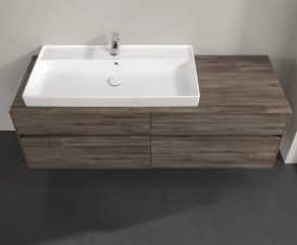 Тумба под раковину Villeroy & Boch Collaro 160х50 см ДСП каменный дуб C02900RK