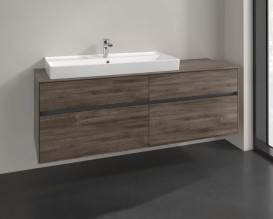 Тумба под раковину Villeroy & Boch Collaro 160х50 см ДСП каменный дуб C02900RK