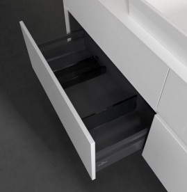 Тумба под раковину Villeroy & Boch Collaro 160х50 см ДСП белый матовый C03000MS