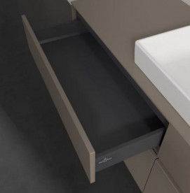 Тумба под раковину Villeroy & Boch Collaro 160х50 см ДСП трюфель серый C03000VG