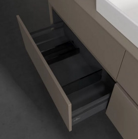 Тумба под раковину Villeroy & Boch Collaro 160х50 см ДСП трюфель серый C03000VG