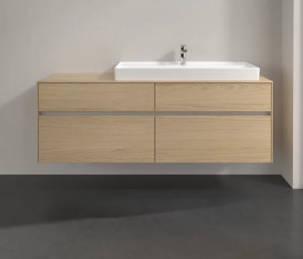 Тумба под раковину Villeroy & Boch Collaro 160х50 см ДСП северный дуб C03000VJ