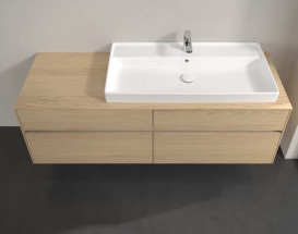 Тумба под раковину Villeroy & Boch Collaro 160х50 см ДСП северный дуб C03000VJ