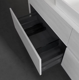 Тумба под раковину Villeroy & Boch Collaro 160х50 см ДСП белое дерево C03000E8