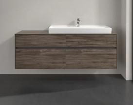 Тумба под раковину Villeroy & Boch Collaro 160х50 см ДСП каменный дуб C03000RK