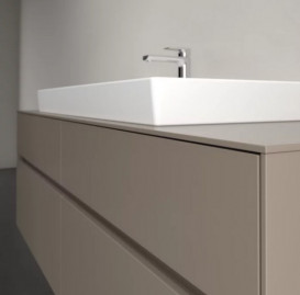 Тумба под раковину Villeroy & Boch Collaro 160х50 см ДСП трюфель серый C03100VG