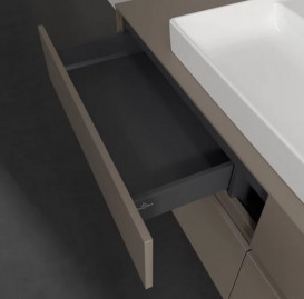 Тумба под раковину Villeroy & Boch Collaro 160х50 см ДСП трюфель серый C03100VG