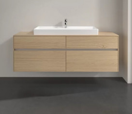 Тумба под раковину Villeroy & Boch Collaro 160х50 см ДСП северный дуб C03100VJ