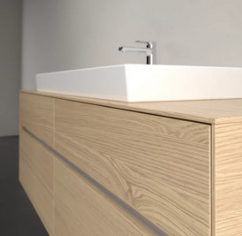 Тумба под раковину Villeroy & Boch Collaro 160х50 см ДСП северный дуб C03100VJ
