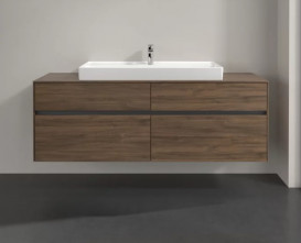 Тумба під раковину Villeroy & Boch Collaro 160х50 см ДСП дуб аризона C03100VH