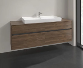 Тумба під раковину Villeroy & Boch Collaro 160х50 см ДСП дуб аризона C03100VH