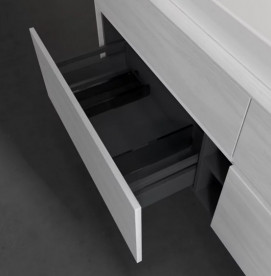 Тумба під раковину Villeroy&Boch Collaro 160х50 см ДСП біле дерево C03100E8