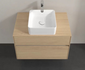 Тумба под раковину Villeroy & Boch Collaro 80х50 см ДСП северный дуб C03700VJ