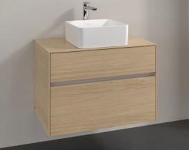 Тумба под раковину Villeroy & Boch Collaro 80х50 см ДСП северный дуб C03700VJ