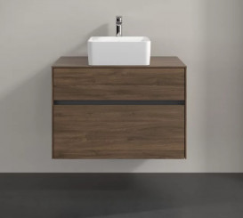 Тумба под раковину Villeroy & Boch Collaro 80х50 см ДСП дуб аризона C03700VH