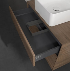 Тумба под раковину Villeroy & Boch Collaro 80х50 см ДСП дуб аризона C03700VH