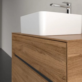 Тумба під раковину Villeroy & Boch Collaro 80х50 см МДФ дуб канзас C03700RH