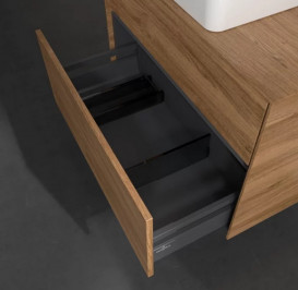 Тумба під раковину Villeroy & Boch Collaro 80х50 см МДФ дуб канзас C03700RH
