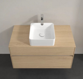 Тумба под раковину Villeroy & Boch Collaro 100х50 см ДСП северный дуб C03800VJ