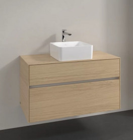 Тумба под раковину Villeroy & Boch Collaro 100х50 см ДСП северный дуб C03800VJ