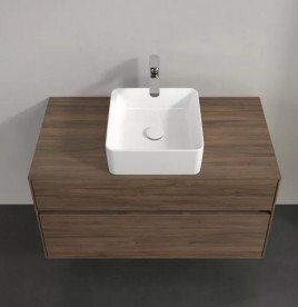 Тумба під раковину Villeroy & Boch Collaro 100х50 см ДСП дуб аризона C03800VH