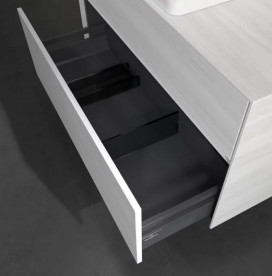 Тумба під раковину Villeroy&Boch Collaro 100х50 см ДСП біле дерево C03800E8