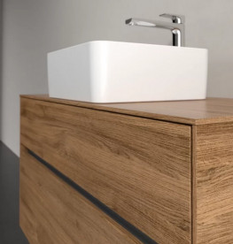 Тумба під раковину Villeroy & Boch Collaro 100х50 см ДСП дуб канзас C03800RH