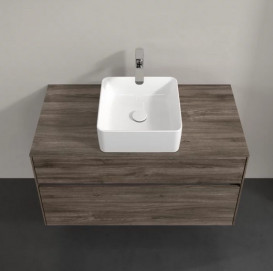 Тумба под раковину Villeroy & Boch Collaro 100х50 см ДСП каменный дуб C03800RK