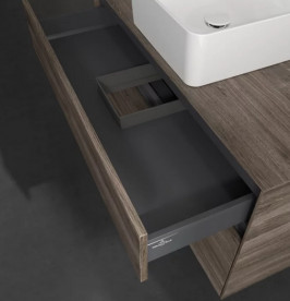 Тумба под раковину Villeroy & Boch Collaro 100х50 см ДСП каменный дуб C03800RK