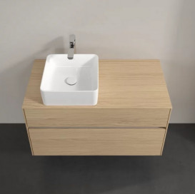 Тумба под раковину Villeroy & Boch Collaro 100х50 см ДСП северный дуб C03900VJ