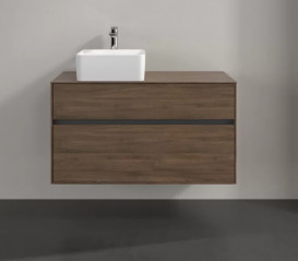 Тумба під раковину Villeroy & Boch Collaro 100х50 см ДСП дуб аризона C03900VH