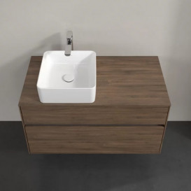 Тумба під раковину Villeroy & Boch Collaro 100х50 см ДСП дуб аризона C03900VH