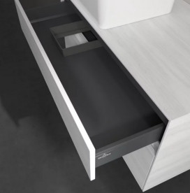 Тумба под раковину Villeroy & Boch Collaro 100х50 см ДСП белое дерево C03900E8