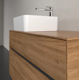 Тумба під раковину Villeroy & Boch Collaro 100х50 см ДСП дуб канзас C03900RH
