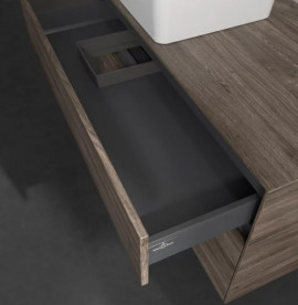 Тумба під раковину Villeroy & Boch Collaro 100х50 см ДСП кам'яний дуб C03900RK