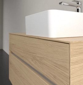 Тумба під раковину Villeroy & Boch Collaro 100х50 см ДСП північний дуб C04000VJ