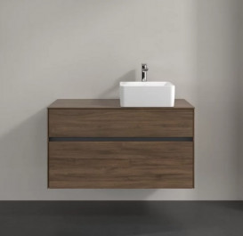 Тумба под раковину Villeroy & Boch Collaro 100х50 см ДСП дуб аризона C04000VH