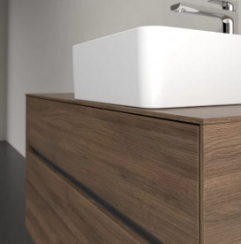 Тумба под раковину Villeroy & Boch Collaro 100х50 см ДСП дуб аризона C04000VH