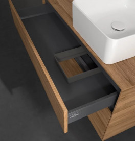 Тумба под раковину Villeroy & Boch Collaro 100х50 см ДСП дуб канзас C04000RH