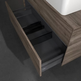 Тумба під раковину Villeroy & Boch Collaro 100х50 см ДСП кам'яний дуб C04000RK