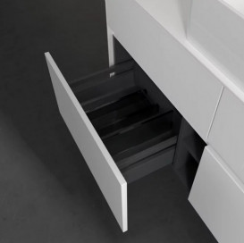 Тумба под раковину Villeroy & Boch Collaro 120х50 см МДФ глянцевый белый C04100DH