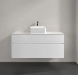 Тумба под раковину Villeroy & Boch Collaro 120х50 см ДСП матовый белый C04100MS