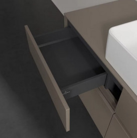 Тумба под раковину Villeroy & Boch Collaro 120х50 см ДСП трюфель серый C04100VG