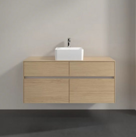 Тумба под раковину Villeroy & Boch Collaro 120х50 см ДСП северный дуб C04100VJ